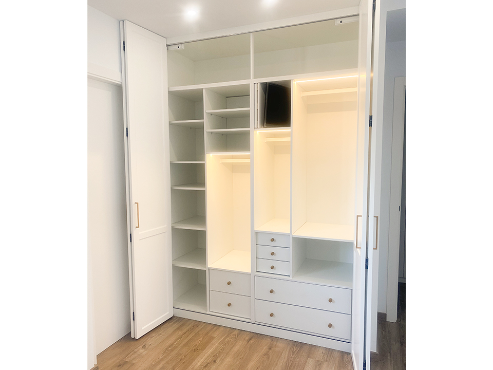Mobiliario para particulares armario interior